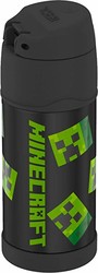 Thermos 膳魔师 F4019MI6 Funtainer 12盎司/约355毫升 保温瓶，Minecraft