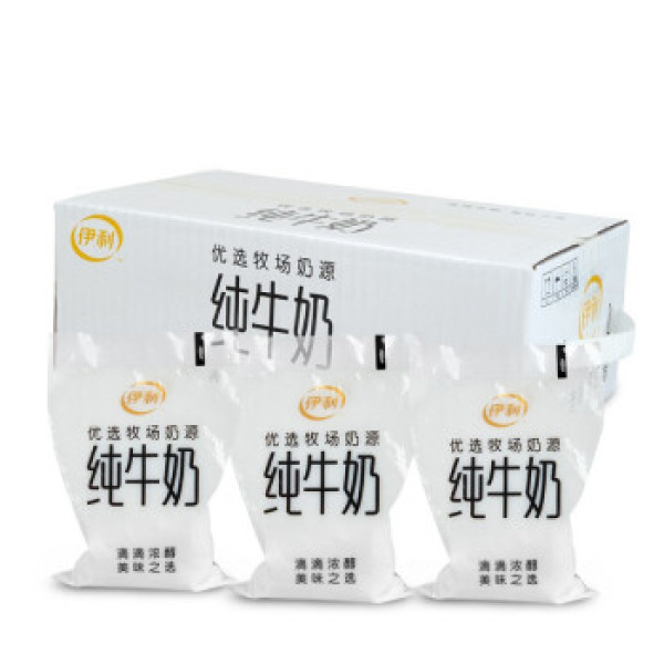 商品yili 伊利 纯牛奶 180克x16袋