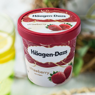 Häagen·Dazs 哈根达斯 草莓口味 冰淇淋 392g