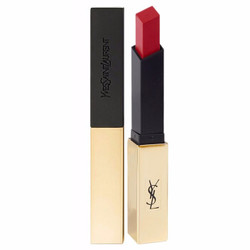 YVES SAINT LAURENT 圣罗兰 小金条细管口红哑光雾面唇膏 21#复古正红 2.2g 膏体