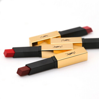 YVES SAINT LAURENT 圣罗兰 细管纯口红小金条复古哑光口红