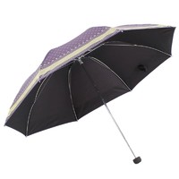 天堂伞三折小巧女士防紫外线遮阳伞太阳伞晴雨伞