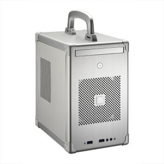 LIANLI 联力 PC-TU100A 台式机机箱 (银色、Mini-ITX)