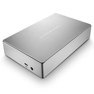 LaCie 莱斯 STFE6000401 保时捷设计 移动硬盘 (银色、6T、USB3.1、3.5英寸)