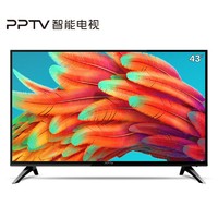双11预售：PPTV 43VF4A 43英寸全高清 液晶电视