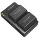 双11预售：RAVPower 索尼单反NP-FZ100 相机电池 2电1充套装