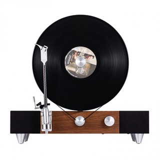 Gramovox Floating Record 竖立式黑胶唱片机