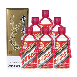 贵州茅台酱香型白酒 43度 原箱400ml*6 *2件