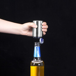 纳合 创意不锈钢自动开瓶器 