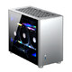  乔思伯（JONSBO）A4 ITX机箱 银色 （ITX主板/240水冷/SFX-L电源/325MM长显卡/垂直风道/钢化玻璃侧板）　