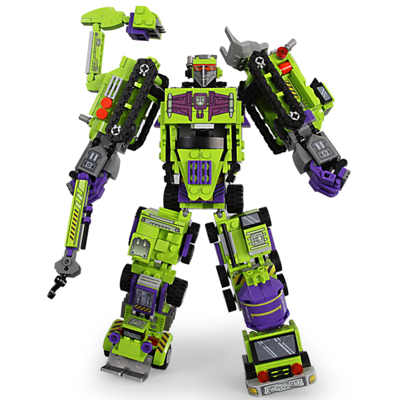 新森宝 积变大力神整套六盒(709颗粒)