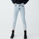  女神超惠买：PULL＆BEAR 05687303 女款牛仔裤　