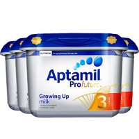 Aptamil 爱他美 白金版 婴儿奶粉 3段（1-2岁）800g*4罐