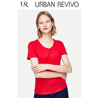URBAN REVIVO WB09B4DN2000 女士短袖T恤