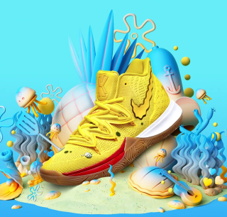 nike耐克kyrie5海绵宝宝男子篮球鞋