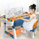 儿童增高积木桌（赠积木）+2个收纳盒+1把椅+电子琴