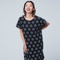 UNIQLO 优衣库 420535 Scandinavian PT印花连衣裙