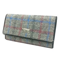 Harris Tweed 哈尔斯 花呢 浅灰色钱包