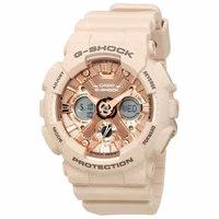 银联专享：CASIO 卡西欧 G-SHOCK系列 GMA-S120MFF-4ACR 女款运动手表