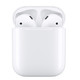 Apple/苹果 AirPods 2代配有线充电盒蓝牙耳机