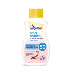 Coppertone 确美同 水宝宝纯净轻薄防晒乳 SPF50 177ml