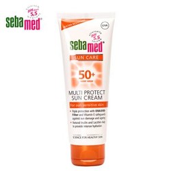 德国进口 施巴（Sebamed）防晒霜75ml 长效持久防晒乳男女 SPF50+ 温和护肤 防水防汗 清爽不油腻 *2件