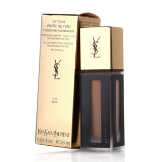 YVES SAINT LAURENT 圣罗兰 LE TEINT ENCRE DE PEAU墨水粉底粉水粉底羽毛粉底液SPF18/PA+++ 25ML