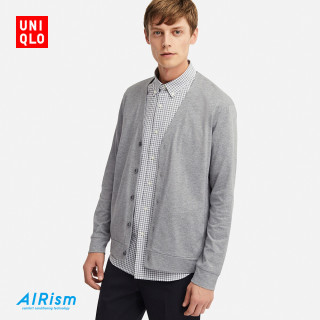 UNIQLO/优衣库 男装AIRism开衫 414498