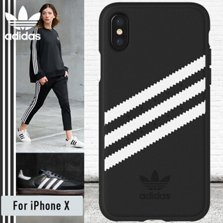 adidas 阿迪达斯 iPhone X 三叶草 手机保护壳 权贵黑