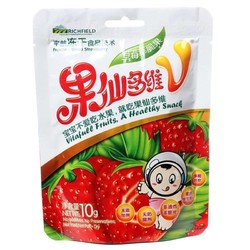 果仙多维V 宝宝零食(6个月以上幼儿适用)草莓片10g/袋