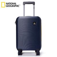 National Geographic 国家地理 超轻密码拉杆箱万向轮旅行箱行李箱登机箱 N078HA (黑色、20寸)