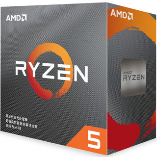 AMD 锐龙 5 3600处理器 (r5) +西部数据（WD）500GB SSD固态硬盘 M.2接口(NVMe协议) Black系列SN750