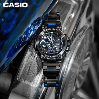 CASIO 卡西欧 MTG-B1000BD系列 男士太阳能电波蓝牙手表 MTG-B1000BD-1A