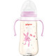 pigeon 贝亲  AA169 宽口径PPSU奶瓶 粉色小兔  320ml  *2件 +凑单品