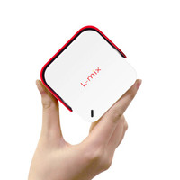 L-mix P12投影仪 智能便携投影机 投影仪家用 手机无线同屏 自营（红色） *2件