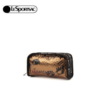 LeSportsac 乐播诗 AlberElbaz合作限量款锦纶拉链横款化妆包手拿包 1812A2709G483