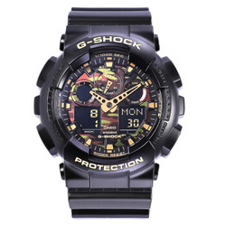 CASIO 卡西欧 GA-100CF-1A9 男士运动手表