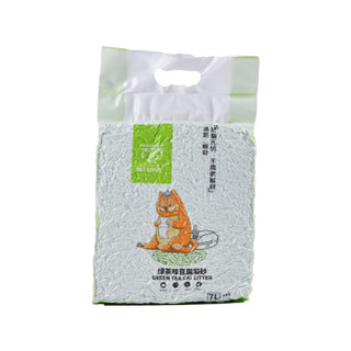 GiGi 吉吉 绿茶豆腐猫砂7L 白色 加量装 (4-10L)
