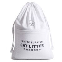 Drymax 洁客 快速结团白色矿物猫砂 白色 10L