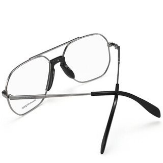 ALEXANDER MCQUEEN 亚历山大·麦昆眼镜框男 镜架 透明镜片钌镜框AM0199O 003 57mm