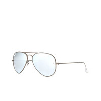 Ray·Ban 雷朋 太阳眼镜男女款墨镜RB3025 029/30 枪色镜框银色反光镜片 029/30 58