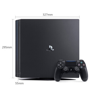 SONY 索尼 PlayStation 4 Pro+6款游戏组合 游戏机套装 1TB 黑色