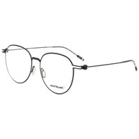 MONT BLANC 万宝龙 男女款灰色镜框灰色镜腿光学眼镜架眼镜框 MB 0002OA 001 54MM