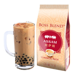 boss blend 阿萨姆原味奶茶 三合一 奶茶粉1000g