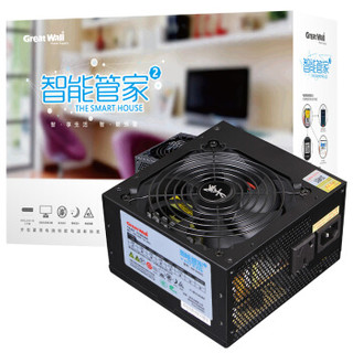 长城（Great Wall）额定500W GW-600ZG电源（智能预警/智能关闭显示器/主动PFC/12cm大风扇/60cm长线材）