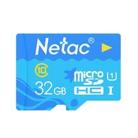 Netac 朗科 P500 MicroSDHC UHS-I U1 TF存储卡 32GB