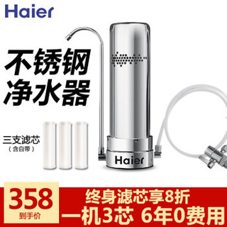 Haier 海尔 HT101-2  水龙头台式净水机过滤器