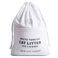 Drymax 洁客 快速结团矿物爽身粉香猫砂 白色 10L