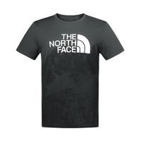 THE NORTH FACE 春夏 2SM2 经典款北面男士户外速干透气短袖T恤