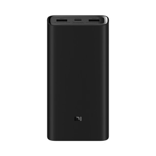 Xiaomi 小米 PLM07ZM 高配版 移动电源 黑色 20000mAh Type-C/USB-A 45W 双向快充